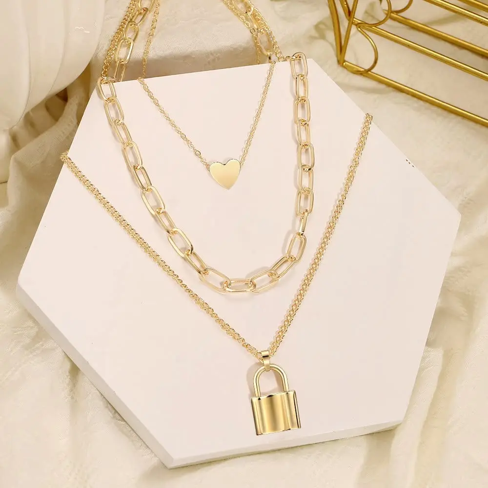 layer necklaces
