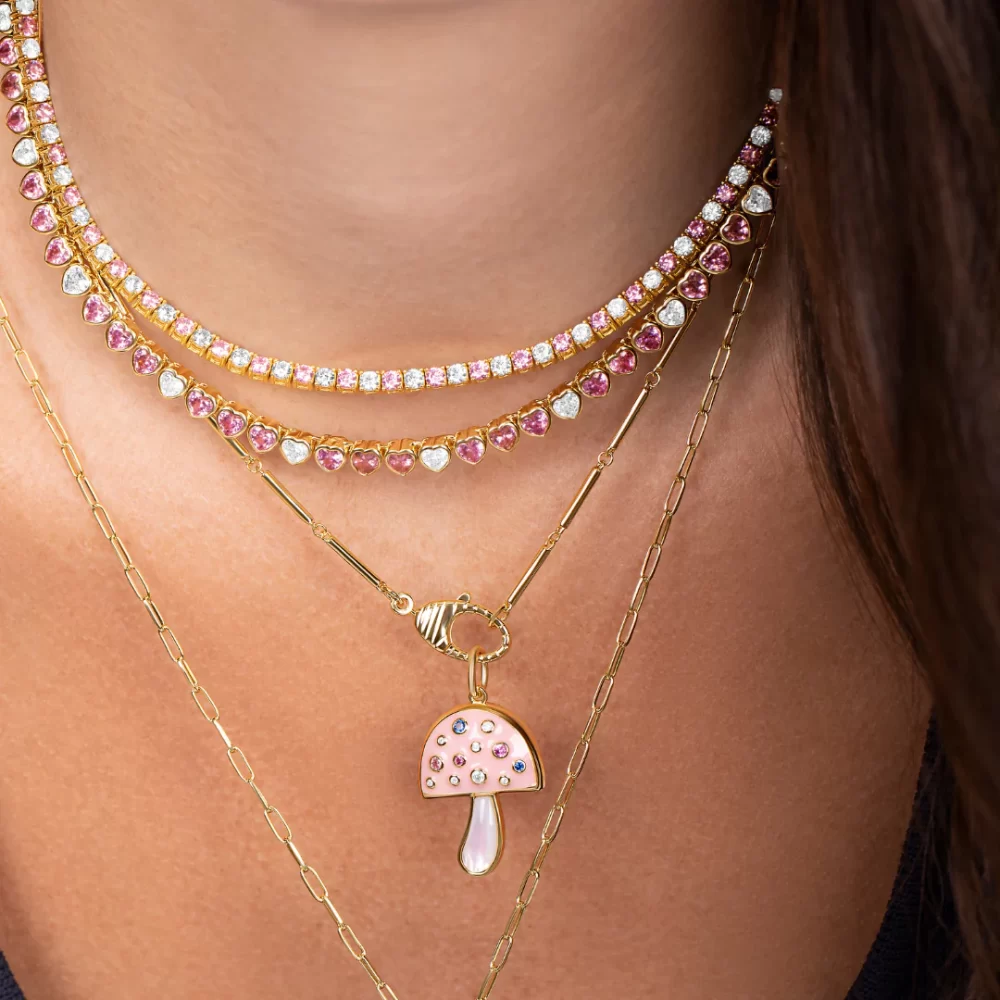 stack necklaces