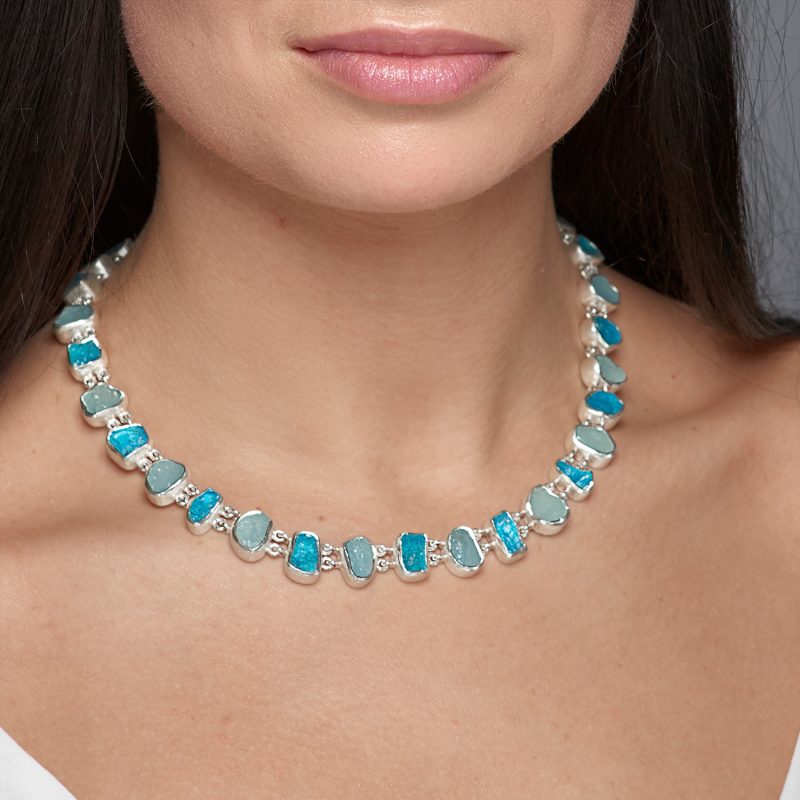 aquamarine necklaces