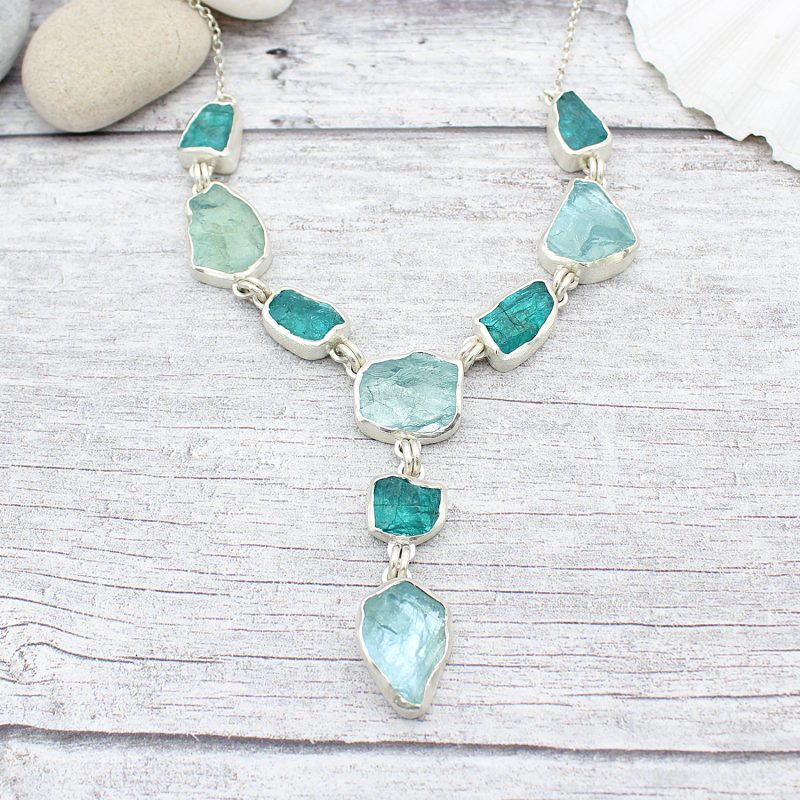 aquamarine necklaces