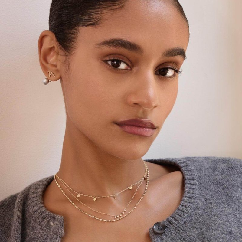 layer necklaces