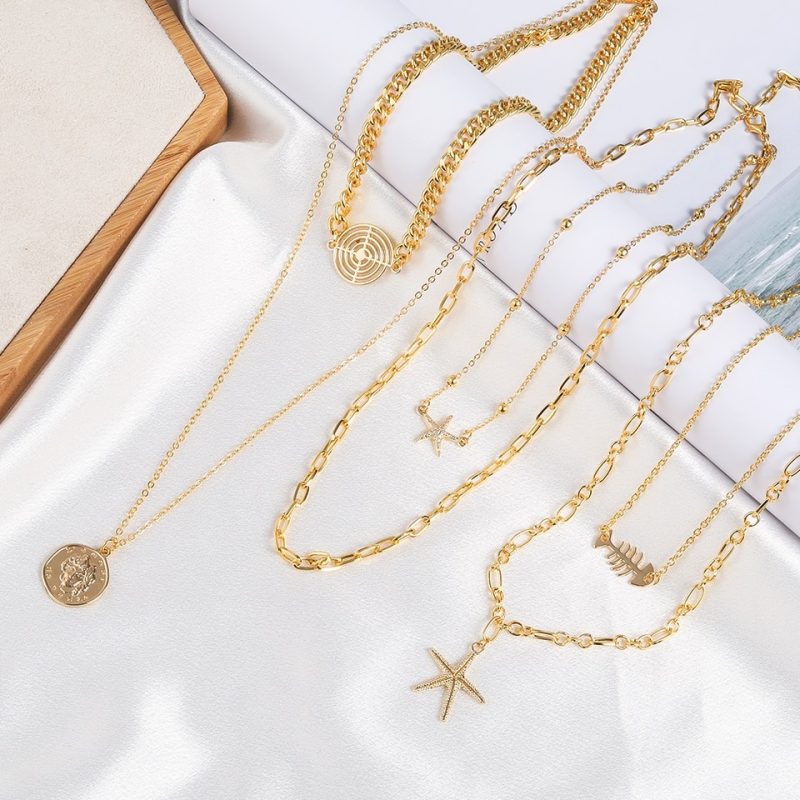 stacking necklaces