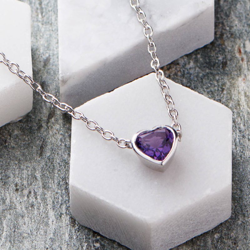 amethyst necklaces