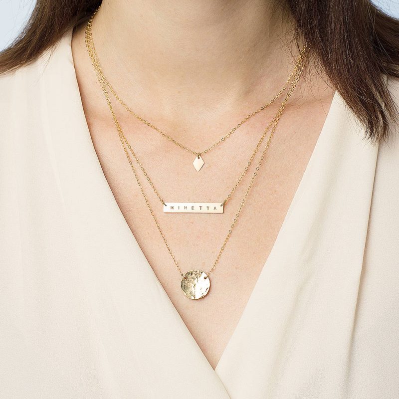 layer necklaces