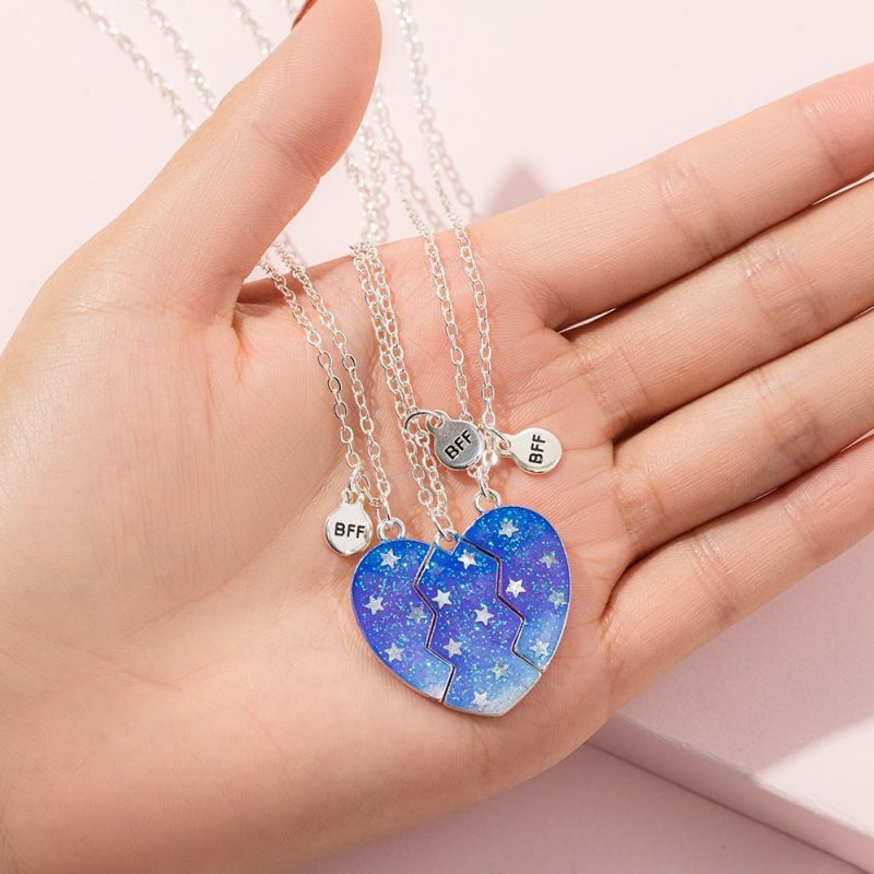 friendship necklaces for 3