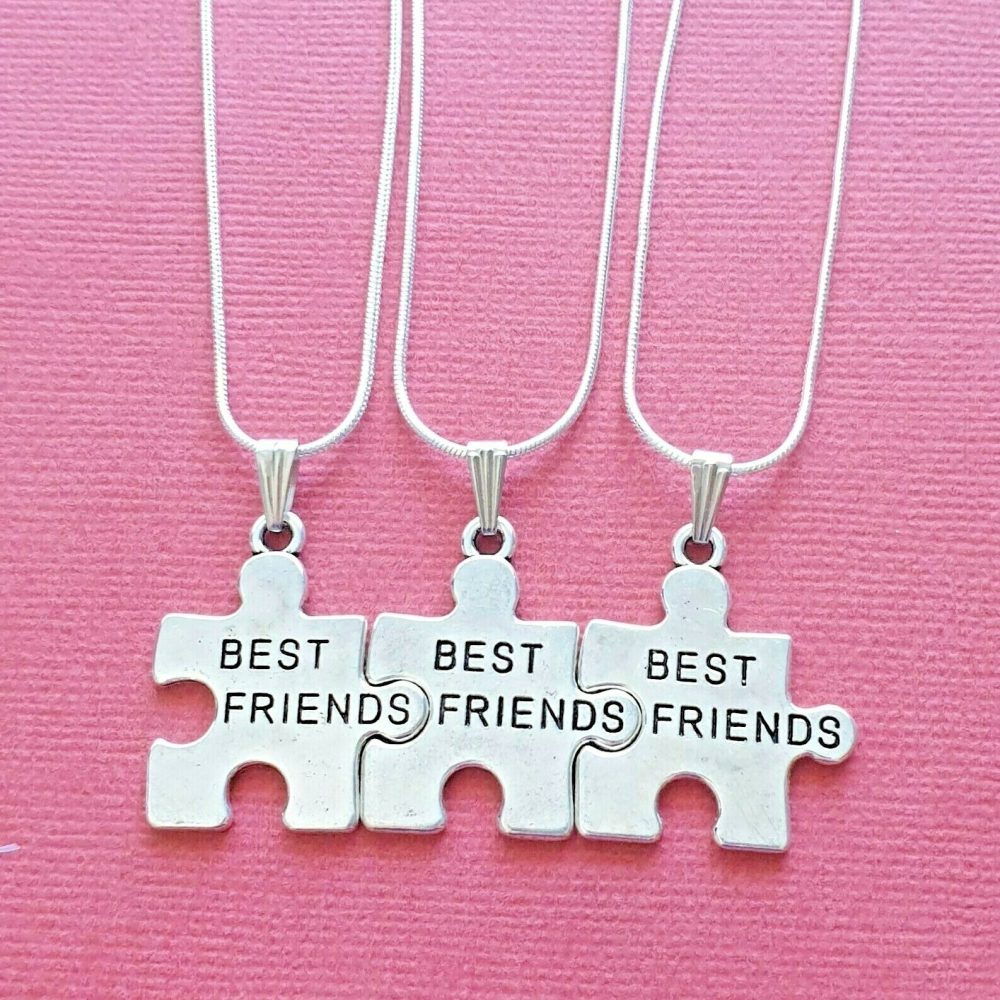 best friend necklaces for 3