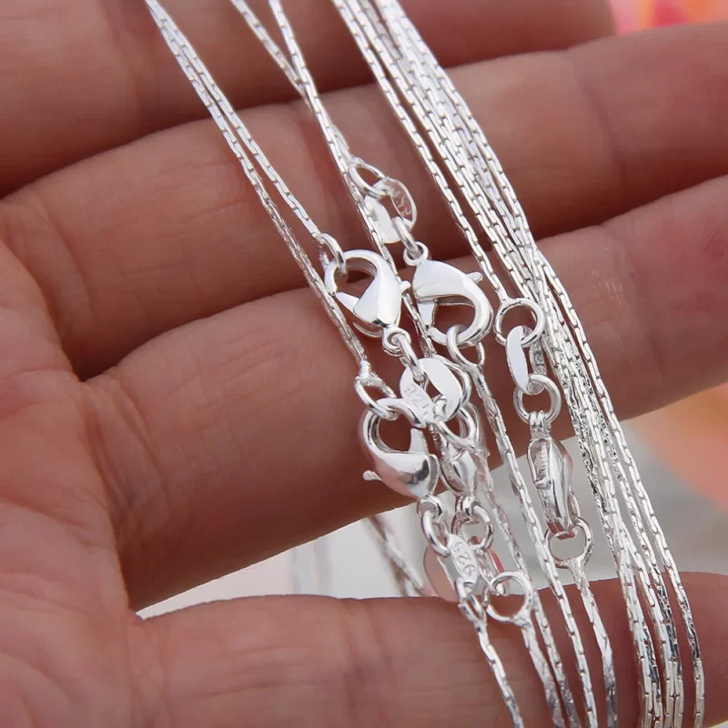 sterling silver necklaces for women