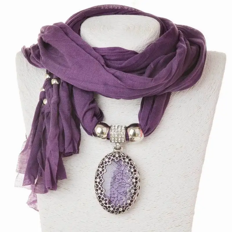 scarf necklaces