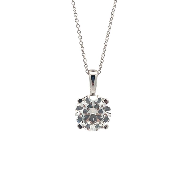 lab grown diamond necklaces
