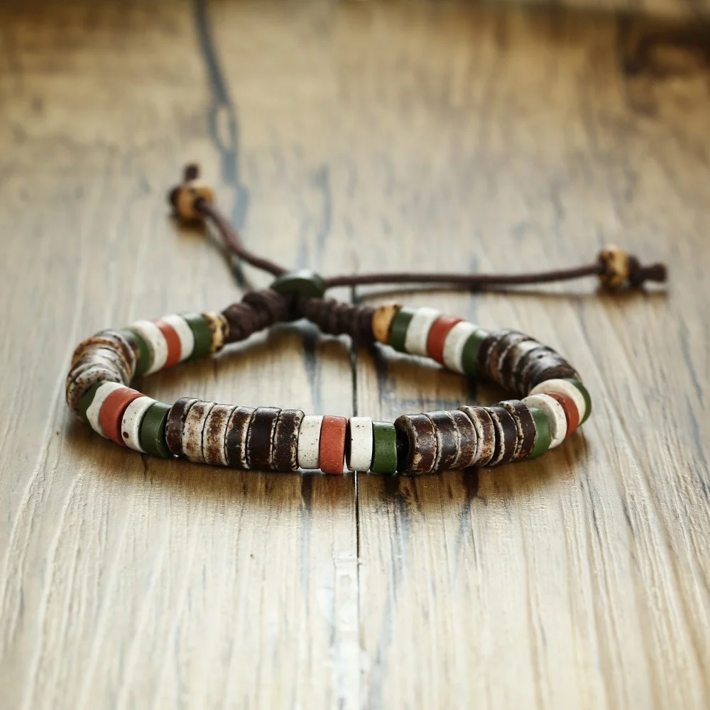 mens beaded bracelets