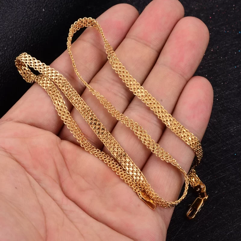 mens gold necklaces