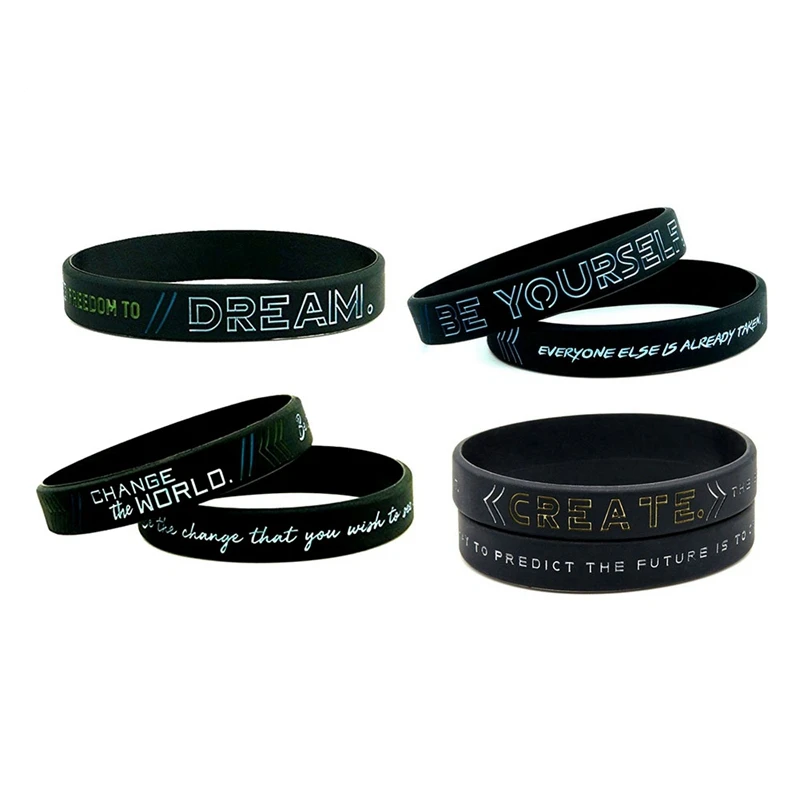 silicone bracelets
