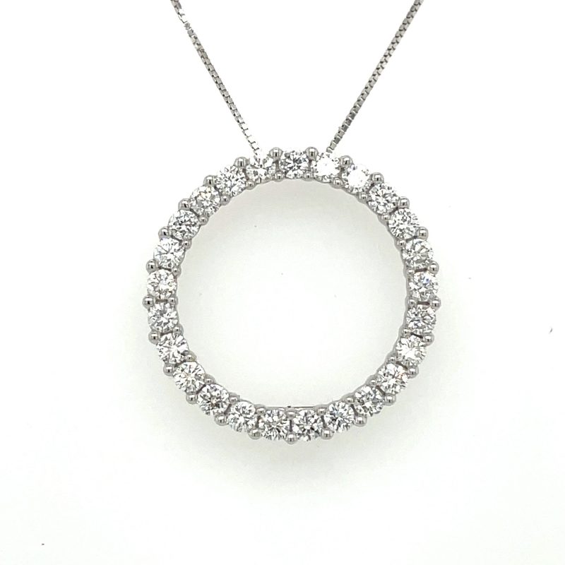 lab grown diamond necklaces