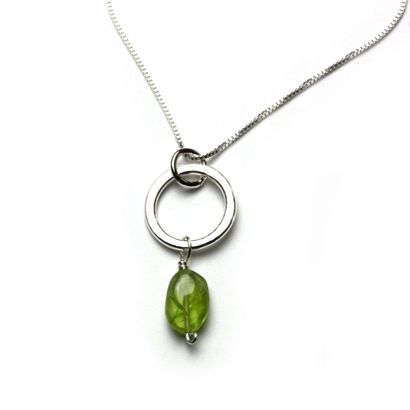 peridot necklaces