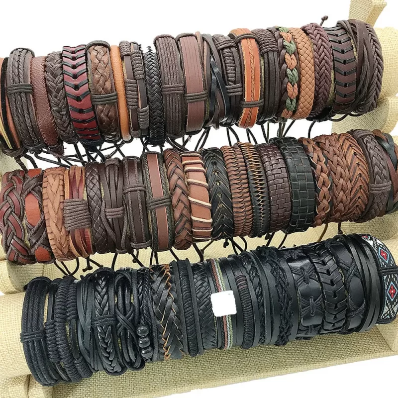 leather bracelets for men