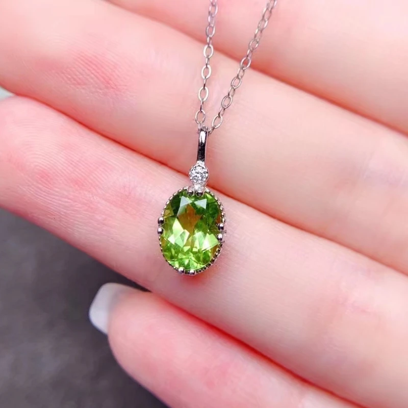 peridot necklaces