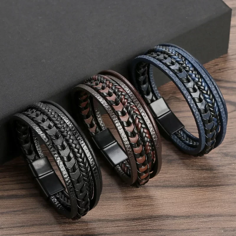 leather bracelets for men