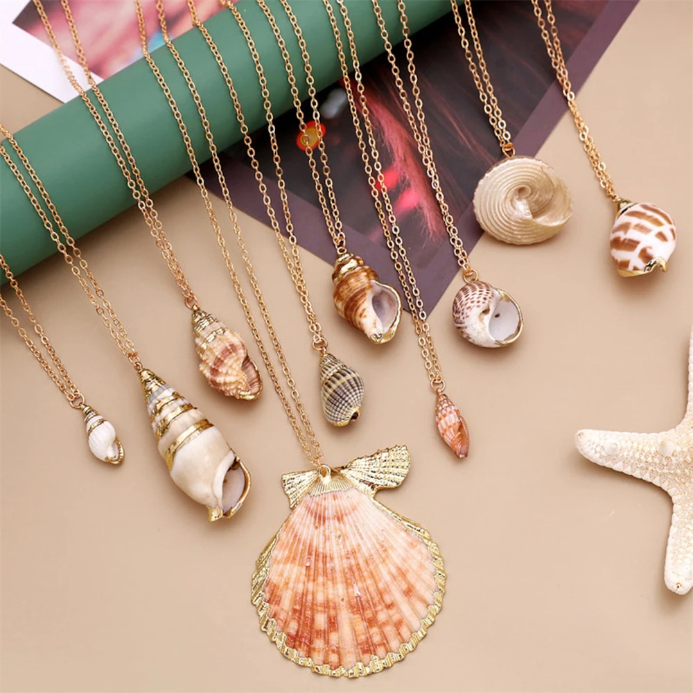 shell necklaces