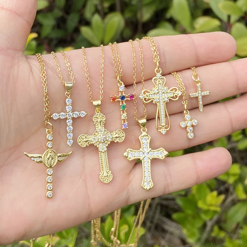 unique cross necklaces