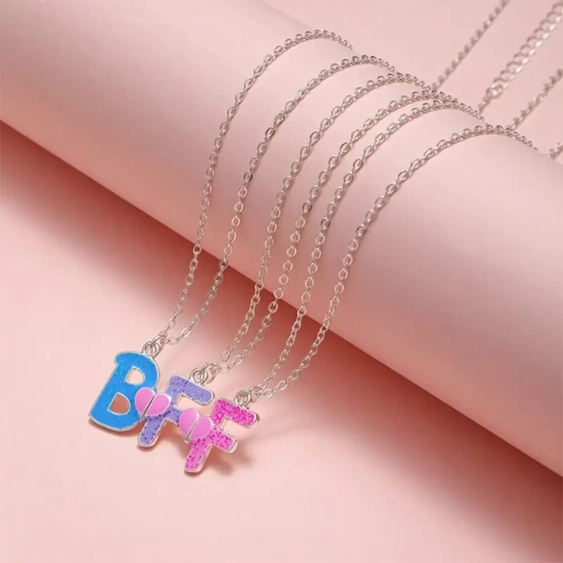 bff necklaces for 3