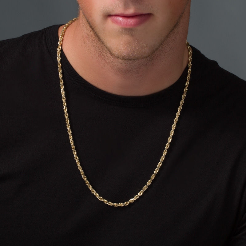 mens gold necklaces