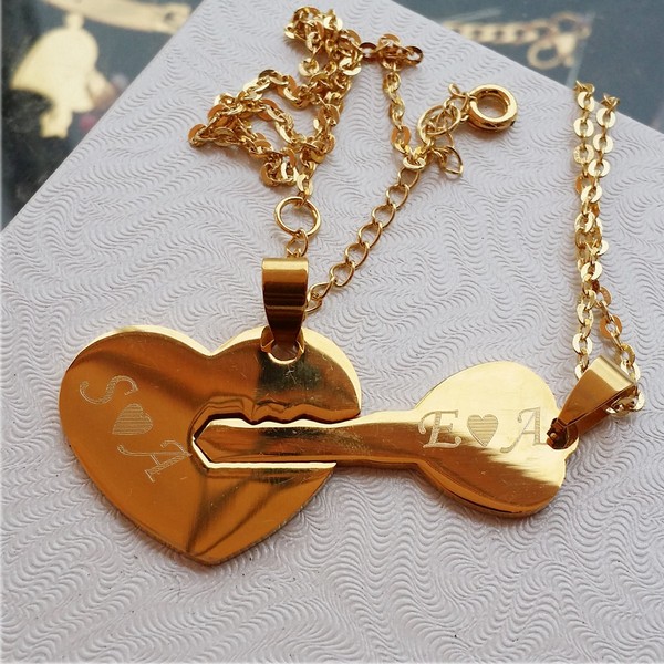 matching couple necklaces