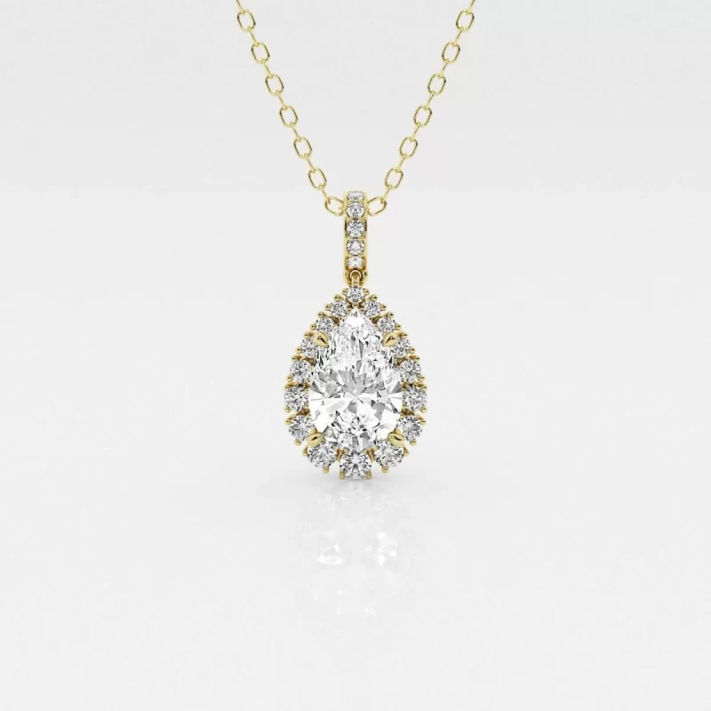 lab grown diamond necklaces