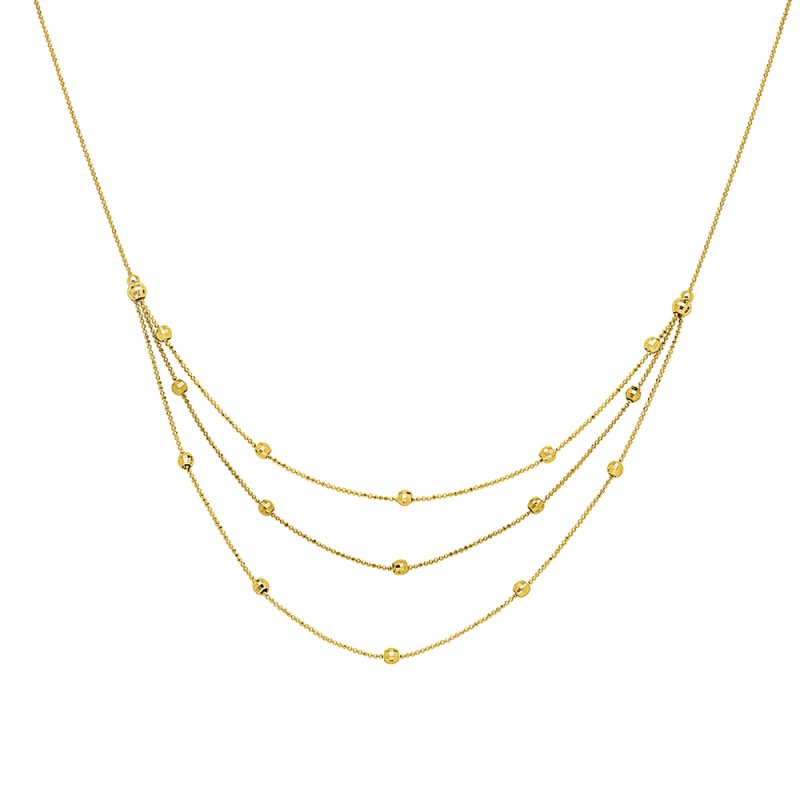 gold layering necklaces
