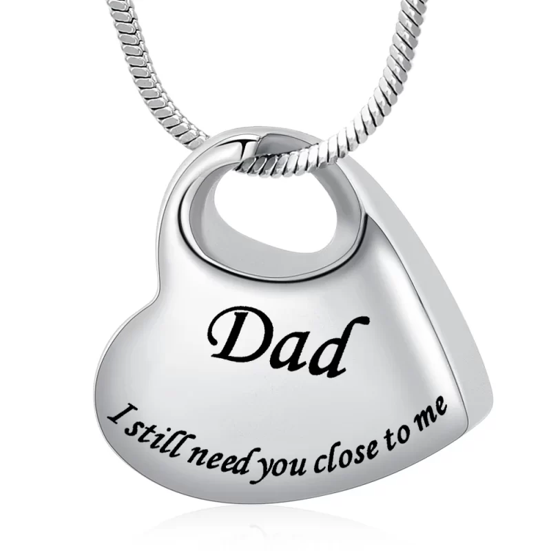 necklaces for ashes for dad