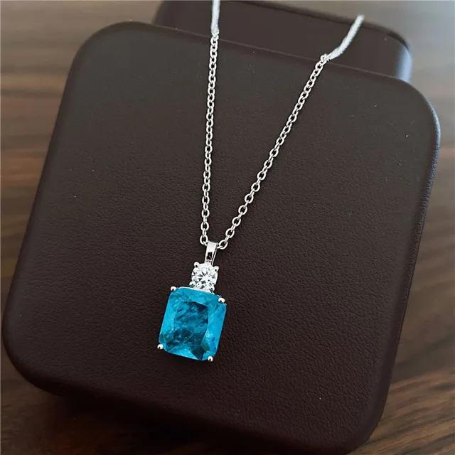 blue topaz necklaces