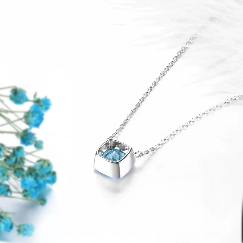 blue topaz necklaces