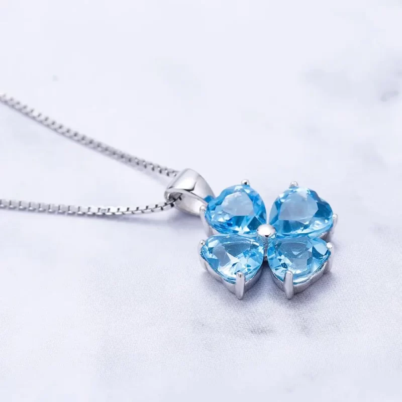 blue topaz necklaces