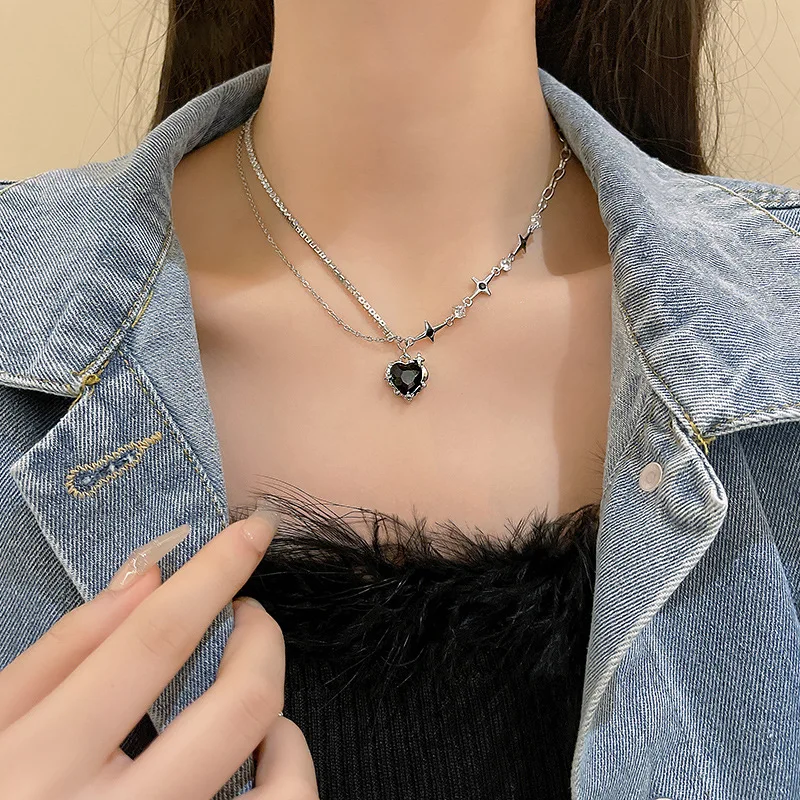 black necklaces