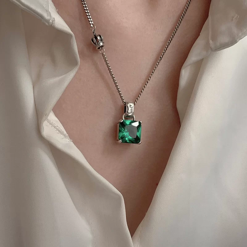 green necklaces