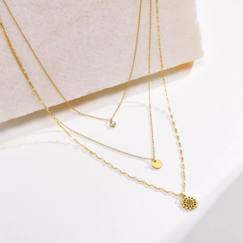 stack necklaces