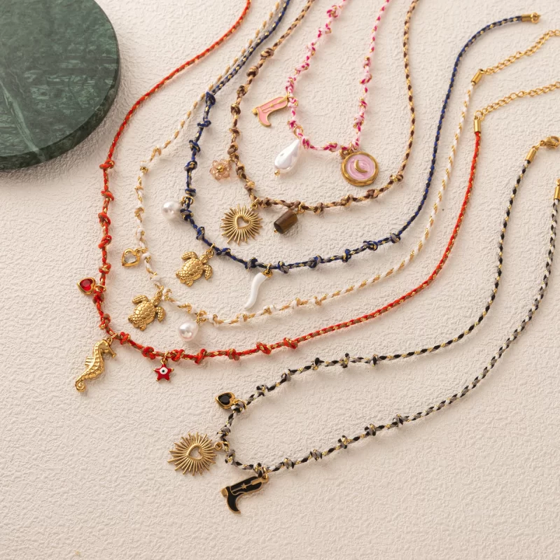 charms for necklaces gold