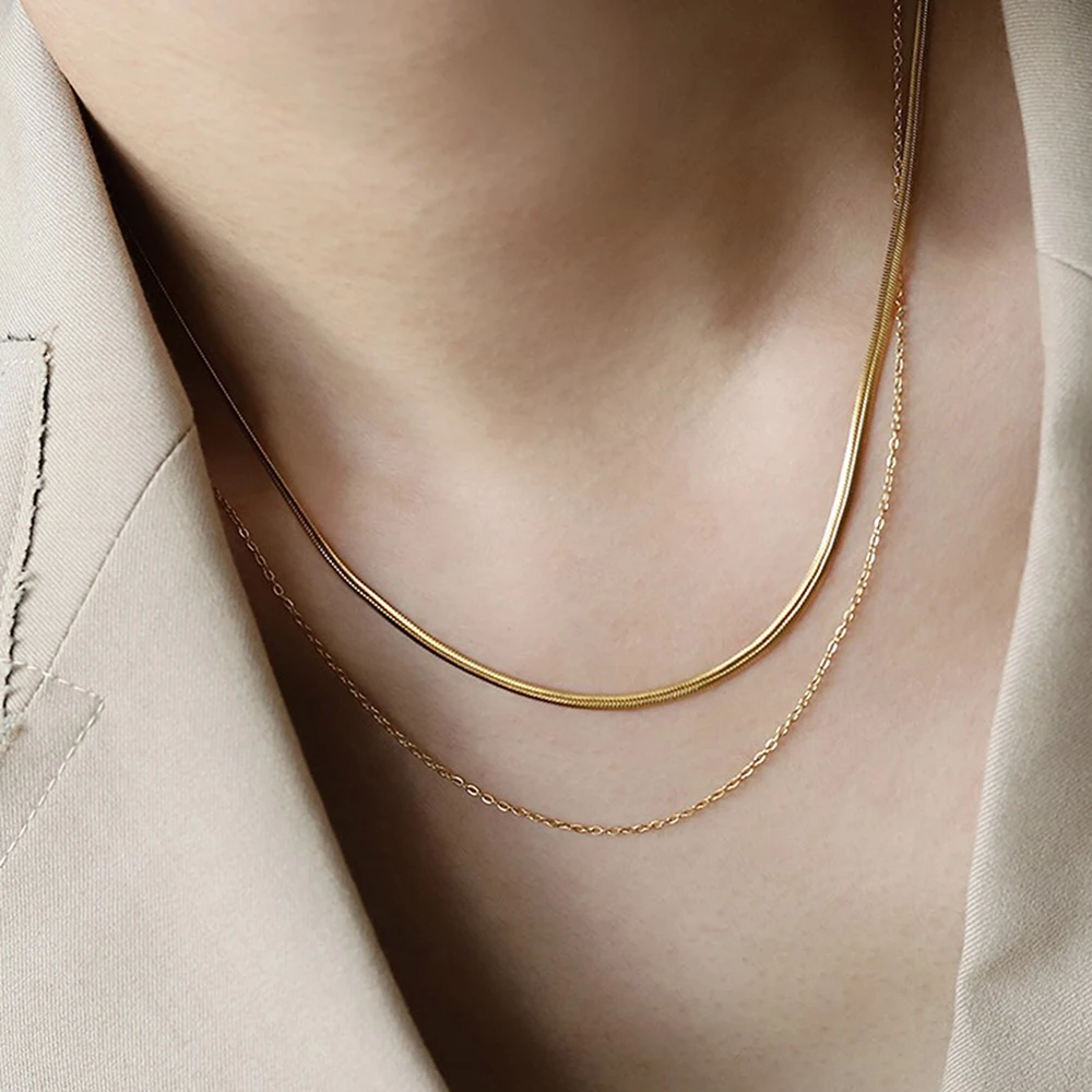 stack necklaces