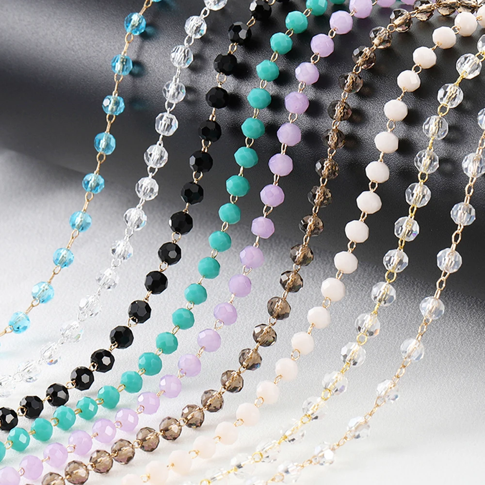 glass bead necklaces