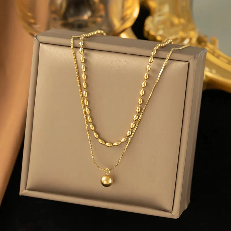 ball necklaces