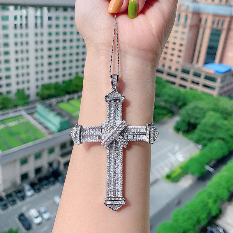 diamond cross necklaces