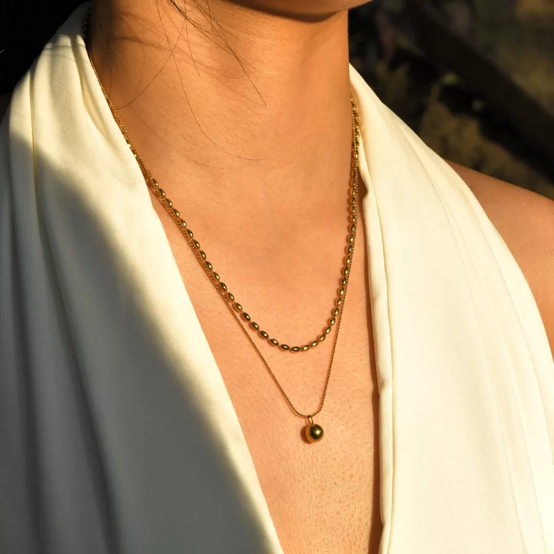 ball necklaces