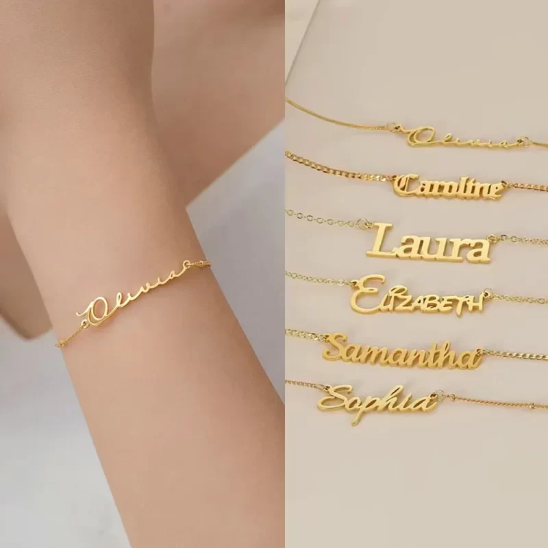 name bracelets