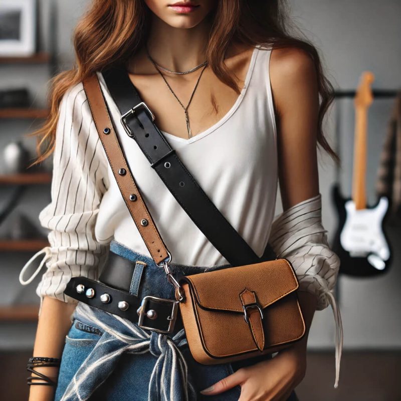 where should a crossbody bag sit