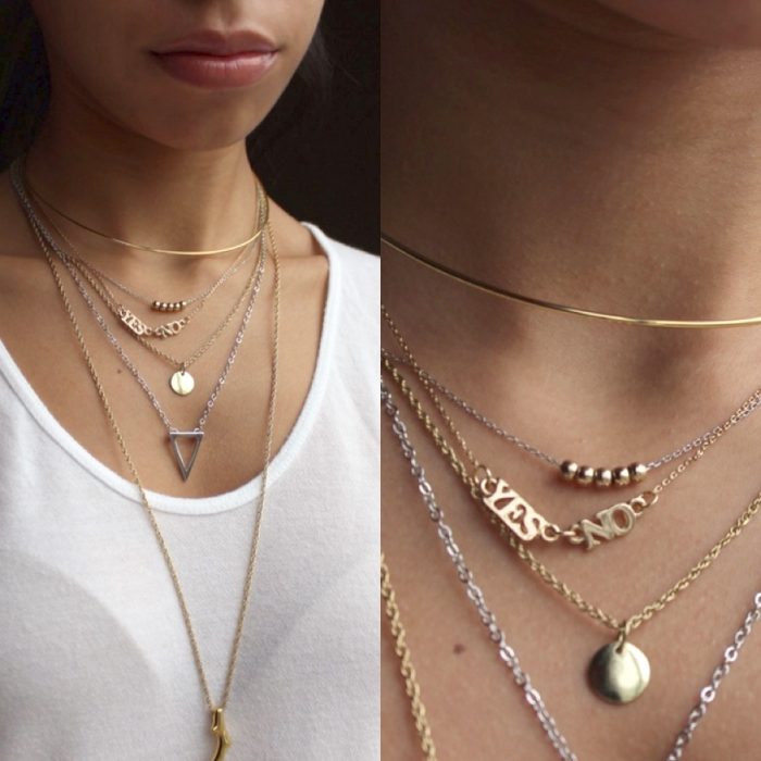 mixing gold and silver jewelry