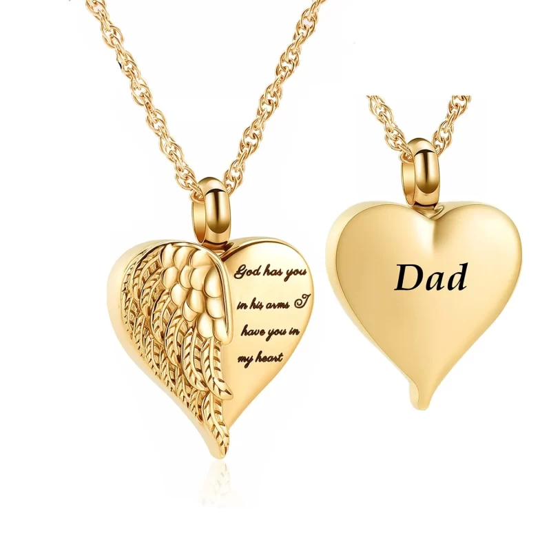 necklaces for ashes for dad