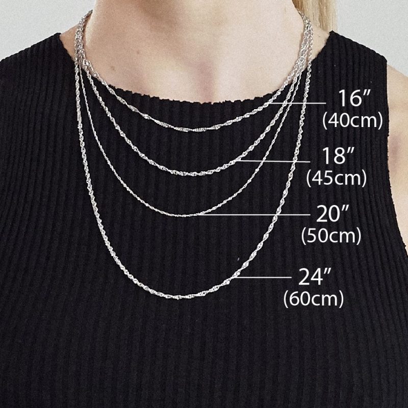 lengths of necklaces