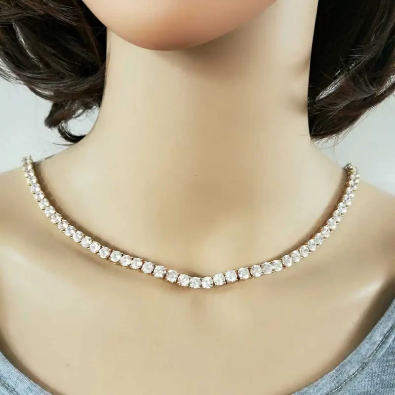 high quality cubic zirconia necklaces