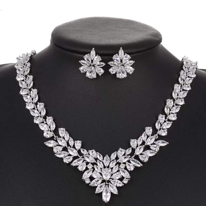 high quality cubic zirconia necklaces