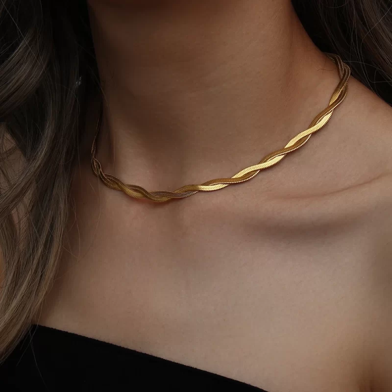 herringbone necklaces