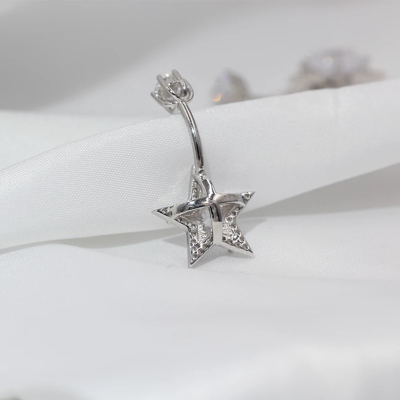 silver body jewelry